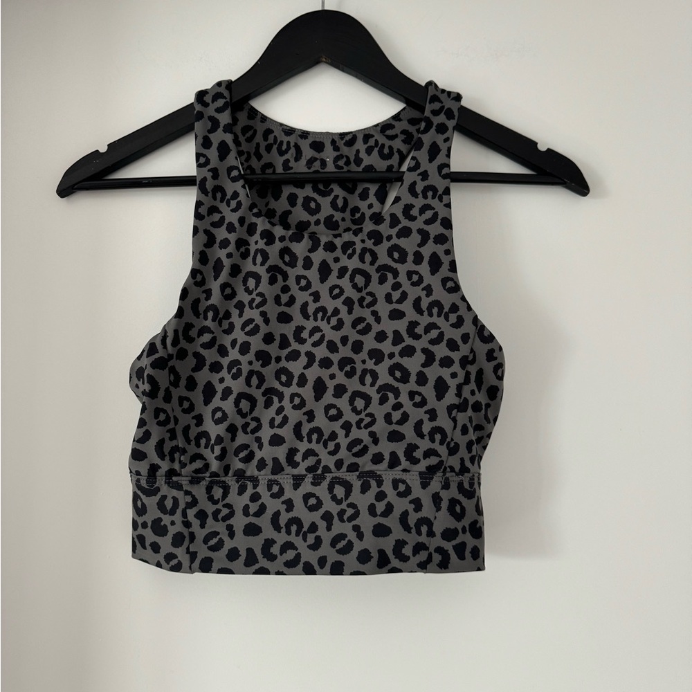 Allfenix Animal Print Longline Sports Bra